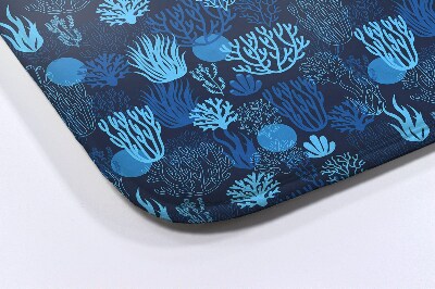 Tapis de bain Tapis de bain Récif de corail bleu