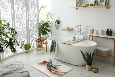 Tapis de bain Tapis de bain Abstraction colorée