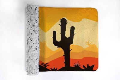 Tapis de salle de bain Tapis de salle de bain Cactus du désert