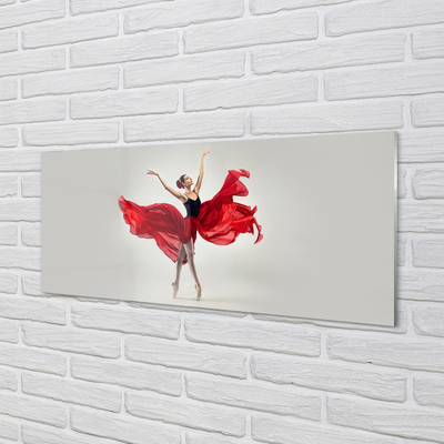 Tableaux sur verre acrylique Femme ballerine