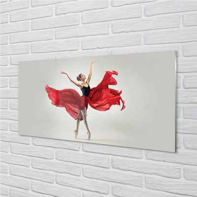Tableaux sur verre acrylique Femme ballerine