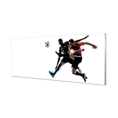 Tableaux sur verre acrylique Le football hommes