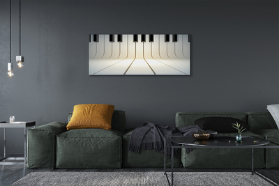 Tableaux sur toile canvas Clés de piano