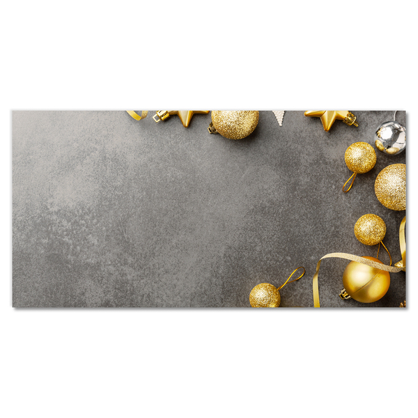 Image sur verre Tableau Golden Stars vacances de Noël