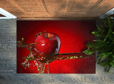 Tapis d'entrée Pomme rouge