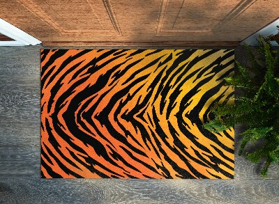 Tapis entrée intérieur Rayures de tigre